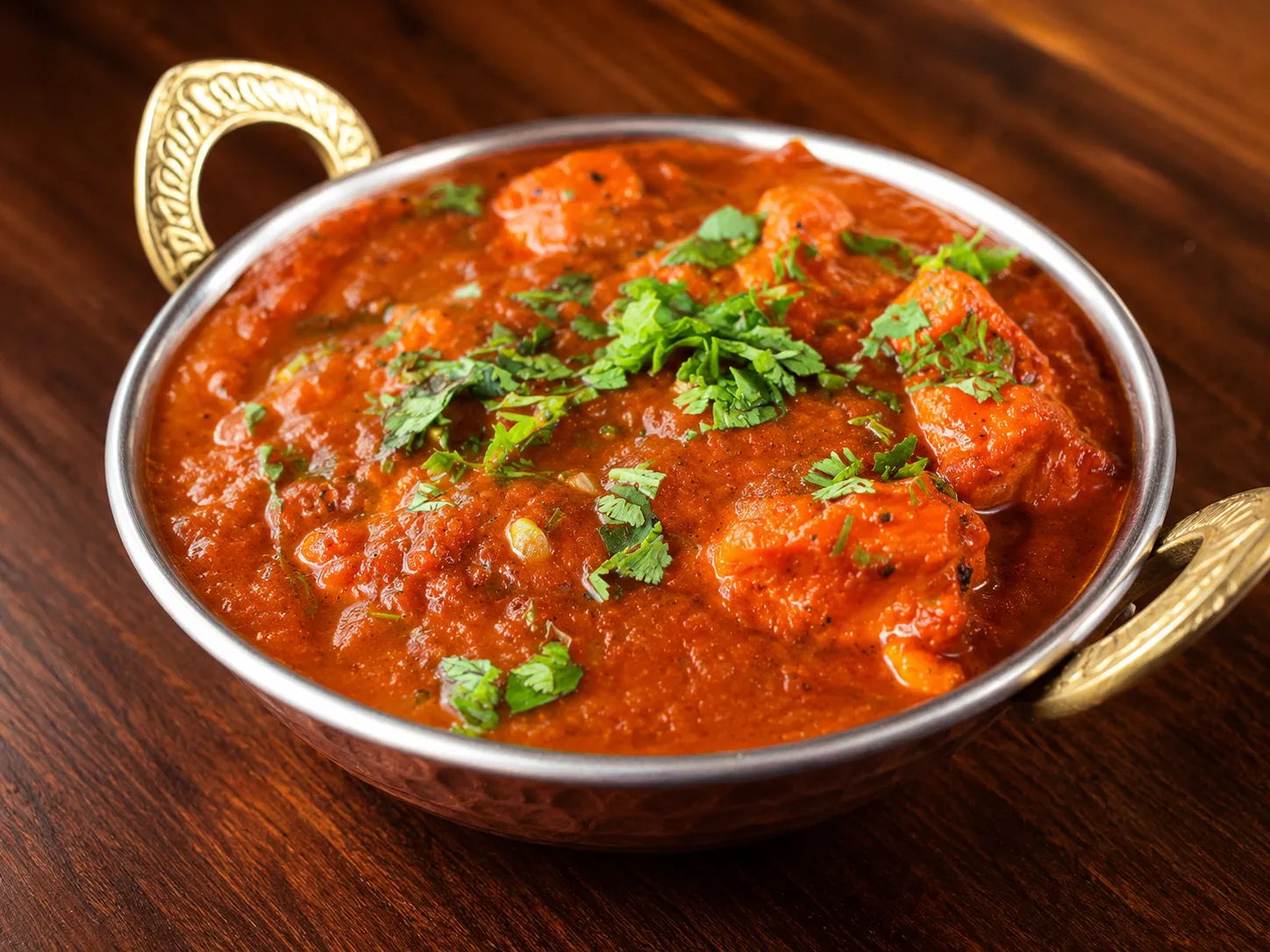 Butter chicken curry served at Tamarind East Indian Restaurant in Panorama Hills, Calgary